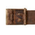 Original German WWII HJ Leather Knife Belt with Steel Buckle by Berg & Nolte of Lüdenscheid - RZM M4/30