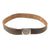 Original German WWII HJ Leather Knife Belt with Steel Buckle by F. W. Assmann & Söhne - RZM M4/39 Original Items