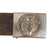 Original German WWII HJ Leather Knife Belt with Steel Buckle by F. W. Assmann & Söhne - RZM M4/39 Original Items