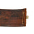Original German WWII HJ Early DJ Leather Belt with Deutsches Jungvolk Single Rune Plated Brass Buckle Original Items