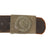 Original German WWII Metropolitan Police Belt with Pebbled Aluminum EM/NCO Buckle Original Items