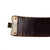 Original German WWII Child Sized HJ Early DJ Leather Belt with Deutsches Jungvolk Single Rune Plated Brass Buckle Original Items