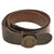 Original German WWII Westphalia Fire Police Officer's Leather Belt with Brass Hanoverian Horse Buckle Original Items
