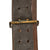 Original German WWII Westphalia Fire Police Officer's Leather Belt with Brass Hanoverian Horse Buckle Original Items