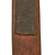 Original German WWII Westphalia Fire Police Officer's Leather Belt with Brass Hanoverian Horse Buckle Original Items