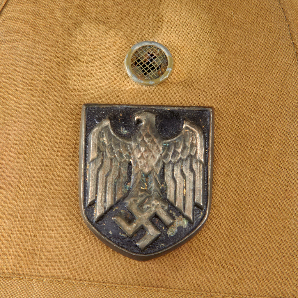 Original Italian WWII Wehrmacht-Used North African Campaign M1928 Trop ...
