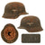 Original German WWII USGI Captured and Decorated M42 Steel Helmet with 59cm Liner - Stamped ET66 Original Items