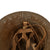 Original WWII Imperial Japanese Zinc Civil Defense / Last Ditch Helmet - Complete with Chinstrap and Liner with Kanji Markings Original Items