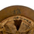 Original Imperial Japanese Army WWII Type 90 Civil Defense Helmet With Naval Shipbuilding Worker Badge - Complete Original Items