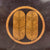 Original 19th Century Japanese Late Edo Period Lacquered Flat Samurai Jingasa Helmet with Maru ni Narabi Takanoha Family Crest Original Items