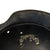Original German WWII Beaded M40 NSDAP Double Decal Civic Police Steel Helmet Shell - Stamped NS64 Original Items