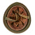 Original WWII Italian M33 Helmet with 3rd Bersaglieri Regiment Stencil - Full Liner & Chinstrap Original Items
