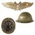 Original Dutch Rare Interwar Model 1916A Helmet Dated 1924 - Reissued for German WWII Luftschutz Use Original Items