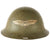 Original Dutch Rare Interwar Model 1916A Helmet Dated 1924 - Reissued for German WWII Luftschutz Use Original Items