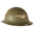 Original Dutch Rare Interwar Model 1916A Helmet Dated 1924 - Reissued for German WWII Luftschutz Use Original Items