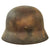 Original German WWII Heer Army Single Decal M40 Camouflage Helmet with 1944 Dated 57cm Liner - EF64 Original Items