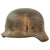 Original German WWII Heer Army Single Decal M40 Camouflage Helmet with 1944 Dated 57cm Liner - EF64 Original Items