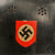 Original German WWII M34 Square Dip NSDAP Double Decal Civic Police Steel Helmet with 56cm Liner and Chinstrap - Ordnungspolizei