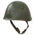 Original WWII Italian Generale d’Armata M33 Helmet with White Cross General’s Stencil - 59cm Liner & Chinstrap Original Items