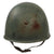 Original WWII Italian Generale d’Armata M33 Helmet with White Cross General’s Stencil - 59cm Liner & Chinstrap Original Items