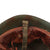 Original WWII Italian Generale d’Armata M33 Helmet with White Cross General’s Stencil - 59cm Liner & Chinstrap Original Items