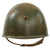 Original WWII Italian Regia Marina Navy M33 Helmet with Likely Fake Painted Naval Unit Insignia - Liner & Chinstrap Original Items