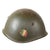 Original WWII Italian M33 Helmet with 1st Alpini Regiment Stencil & Shield - Full Liner Original Items