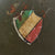Original WWII Italian M33 Helmet with 1st Alpini Regiment Stencil & Shield - Full Liner Original Items