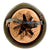 Original WWII Italian M33 Helmet with 1st Alpini Regiment Stencil & Shield - Full Liner Original Items