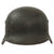 Original German WWII Heer Army M40 Single Decal Steel Helmet with 1940 Dated 56cm Liner - Stamped Q64 Original Items