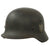 Original German WWII Heer Army M40 Single Decal Steel Helmet with 1940 Dated 56cm Liner - Stamped Q64 Original Items