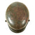 Original German Pre-WWII Luftschutz Reissued Overpaint Commercial M1916 Early Double Decal Police Helmet - Shell size 64 Original Items