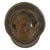 Original German WWII Kriegsmarine Single Decal M42 Steel Helmet Shell with 1940 Dated Liner Band, Stamped EF64