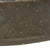 Original German WWII Kriegsmarine Single Decal M42 Steel Helmet Shell with 1940 Dated Liner Band, Stamped EF64