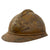 Original French WWI Model 1915 Adrian Helmet Shell with Siam Thailand Badge & Updated Liner Original Items