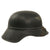 Original German WWII M38 Luftschutz Beaded Gladiator Air Defense Helmet with Single Piece Shell, 57cm Liner, and Chinstrap Original Items