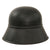 Original German WWII M38 Luftschutz Beaded Gladiator Air Defense Helmet with Single Piece Shell, 57cm Liner, and Chinstrap Original Items