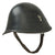 Original Netherlands WWII Dutch M23/27 Steel Helmet Painted for Gendarmerie - Complete Original Items