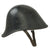 Original Netherlands WWII Dutch M23/27 Steel Helmet Painted for Gendarmerie - Complete Original Items