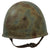 Original WWII Italian M33 Helmet with Unidentified Stencil Possibly Navy-Related - Full 57cm Liner & Chinstrap Original Items