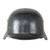 Original German WWII Luftwaffe M35 Double Decal Steel Helmet with 1938 Dated 56cm Liner and Chinstrap - stamped NS64 Original Items