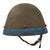 Original Czech Pre-WWII Vz32 M32 Egg-Shell Steel Helmet with Liner & Chinstrap - Fake Eastern Front Markings Original Items