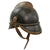 Original Imperial German Pre-WWI Fire Brigade Leather Pickelhaube Helmet with Liner and Chinstrap Original Items