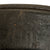 Original German WWII M34 Square Dip Ordnungspolizei Police Double Decal Steel Helmet with HMA Maker Decal, Relic Liner, and Broken Chinstrap