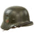 Original German WWII Heer Army M35 Double Decal Helmet with 1939 Dated 57cm Liner & Chinstrap - Stamped NS64 Original Items