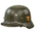 Original German WWII Heer Army M35 Double Decal Helmet with 1939 Dated 57cm Liner & Chinstrap - Stamped NS64 Original Items