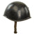 Original WWII Italian M33 Helmet Painted Black with MVSN Blackshirts Stencil Original Items