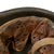 Original WWII Italian M33 Helmet Painted Black with MVSN Blackshirts Stencil Original Items