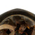 Original WWII Italian M33 Helmet Painted Black with MVSN Blackshirts Stencil Original Items
