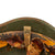 Original WWII Italian Regia Marina Navy M33 Helmet with Interesting Painted Naval Unit Insignia - Torn Liner & Chinstrap Original Items